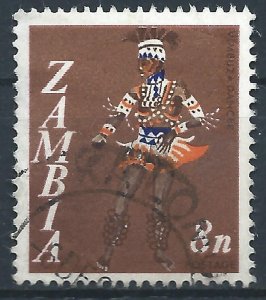 Zambia 1968 - 8n Decimal Definitive - SG133 used