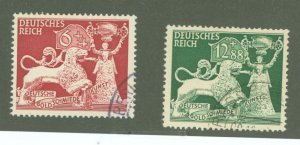 Germany #B206-07 Used Multiple