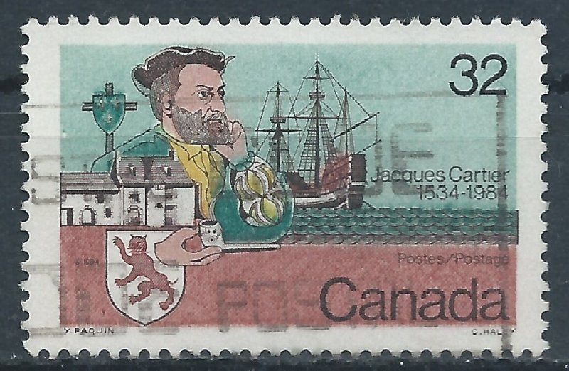 Canada 1984 - 450th Anniversary of Cartier's voyage - SG1118 used