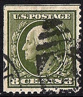 USA 1908 Scott 337 used fvf