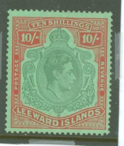 Leeward Islands #114a  Single