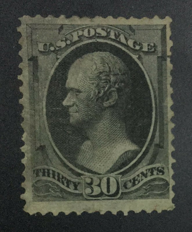 MOMEN: US STAMPS #190 MINT OG H LOT #52593