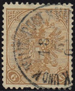 Bosnia & Herzegovina - 1900 - Scott #15 - used - Watermark 
