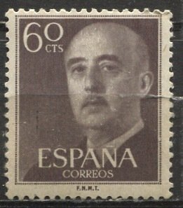 Spain; 1954; Sc. # 822; Used Single Stamp