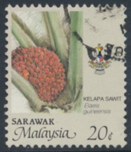 Sarawak  SC# 267 Used Butterflies see details & scans