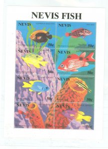 Nevis #864 Mint (NH) Single (Complete Set)