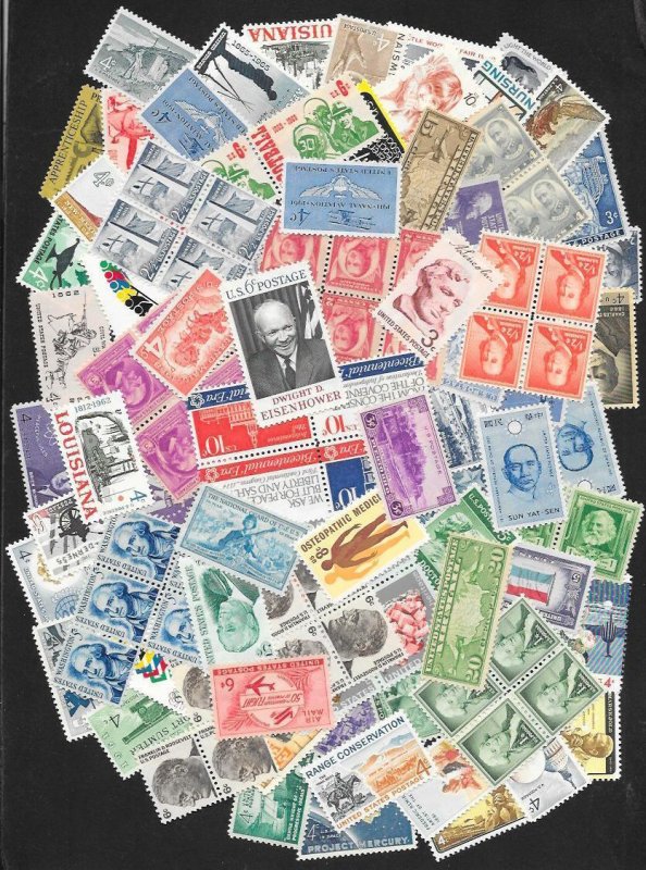 UNITED STATES Postage Lot Face Value=$87+