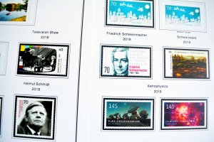 COLOR PRINTED GERMANY 2011-2020 STAMP ALBUM PAGES (89 illustrated pages)