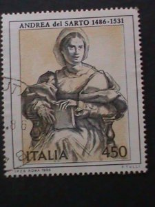 ITALY-PROMOTION-VERY OLD-LARGE-PICTORIA- USED STAMPS-VF-WE SHIP TO WORLD WIDE