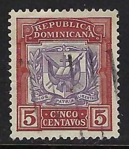 Dominican Republic 129 VFU ARMS V033-1