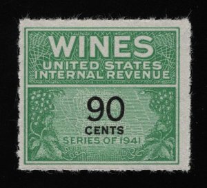 #RE144 90c Wines, Mint NGAI NH [1] **ANY 5=FREE SHIPPING**