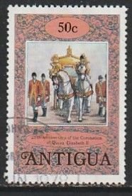 1978 Antigua - Sc 510 - used VF - 1 single - Coronation