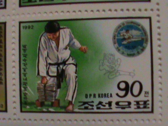 ​KOREA- 1992-SC#3136a-  8TH WORLD TAEKWONDO CHAMPIONSHIPS-MNH S/S VERY FINE