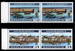 British Commonwealth - Great Britain, Channel Islands - Guernsey #22-23a Cat$...