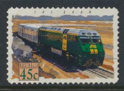 Australia SG 1416  Used  -Trains self adhesive 