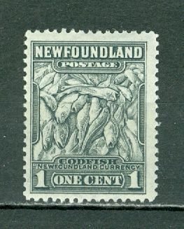 NEWFOUNDLAND 1941 FISH #253 VF PERF 12.5...  MNH