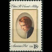 U.S.A. 1981 - Scott# 1926 Poet Millay Set of 1 NH