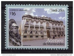 URUGUAY Sc#2142 MNH STAMP Palace Classic Architecture