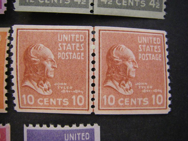 PREXIE LINE PAIRs COMPLETE, Scott 839 - 851, BEAUTIFUL MNH GROUP