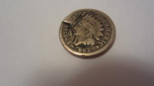 1863 INDIAN HEAD