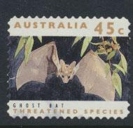 Australia SG 1332  Used perf 11½ Threatened Species -Ghost Bat