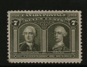 Canada #100 Mint Fine Never Hinged