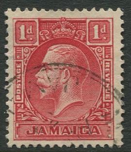 Jamaica -Scott 103a - KGV Pictorial Definitive -1932 - Used - Single 1p Stamp