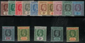 Leeward Islands 1912 SC 46-60 Mint SCV $398.00 Set