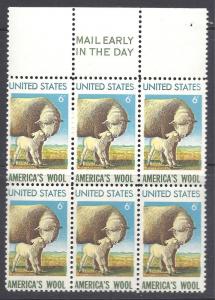 1423 Mail Early Block MNH