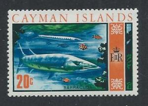 CAYMAN ISLANDS SC# 273 F-VF MNH 1970