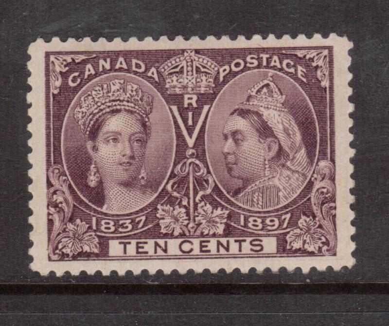 Canada #57 Extra Fine Mint Lightly hinged Gem With Hairlines Variety Certificate