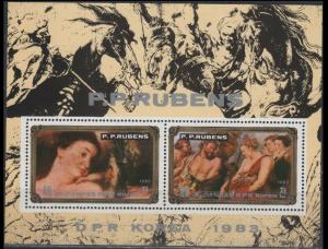 1983 Korea, North 2408-09/B155 Piter Paul Rubens 5,50 €