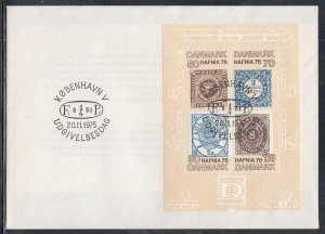 Denmark Scott 585 FDC - HAFNIA 76