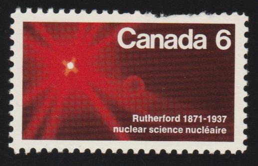 Canada 534 Ernest Rutherford -   MNH - RFF (reduced for fault)
