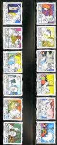 VATICAN 737-48 MNH SCV $14.60