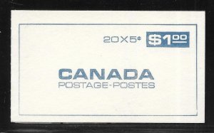 Canada 458c 1967-73 Centennial booklet MNH