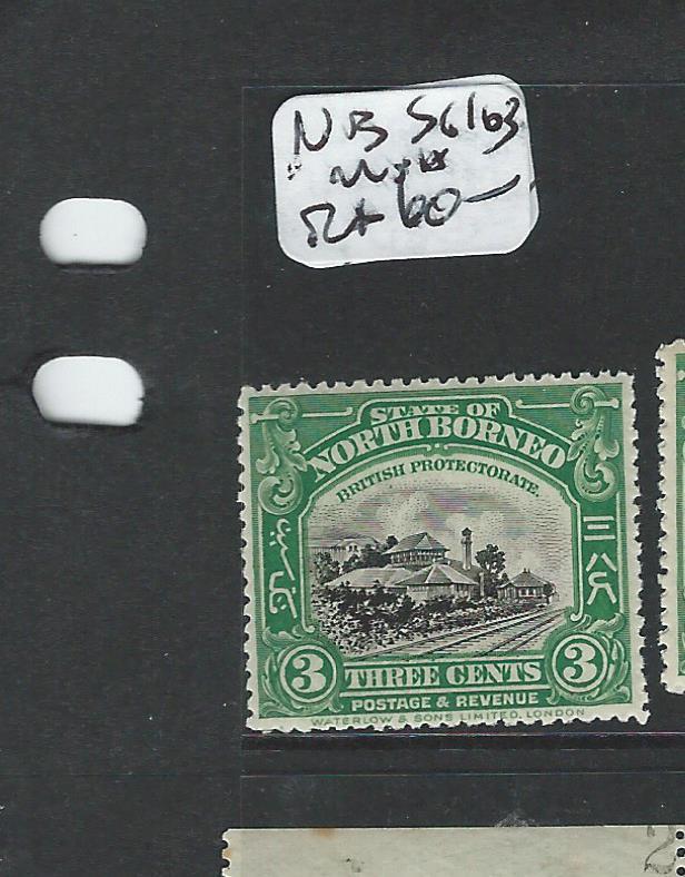 NORTH BORNEO (P1706B) 3C TRAIN SG163  MNH