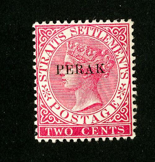 Perak Stamps # 8 VF OG LH