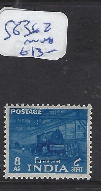 INDIA P1210B)  8A  TRAIN SG 362      MNH