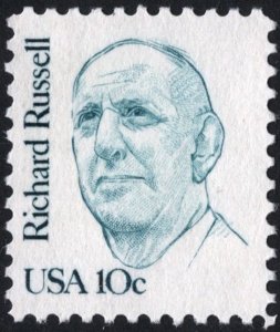 SC#1853 10¢ Great Americans: Richard Russell Single (1984) MNH