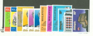 Malaysia #138-149  Single (Complete Set)