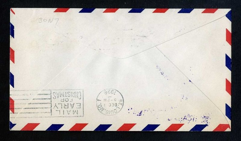 # C11 CAM # 30 First Flight cover Atlanta, GA to St. Louis, MO - 12-1-1928 - # 2
