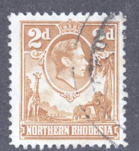 Northern Rhodesia, Scott #31, Used