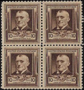 868 Mint,OG,NH... Block of 4... SCV $7.00... VF/XF