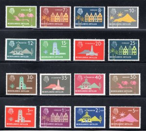 Netherlands Antilles #242-257  VF, MNH, CV $15.60 ....  4210124