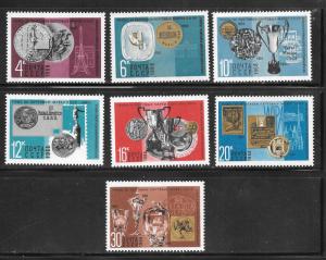 Russia #3534-40 MNH Awards by Soviet Post Office Set of 7 Singles (my5)