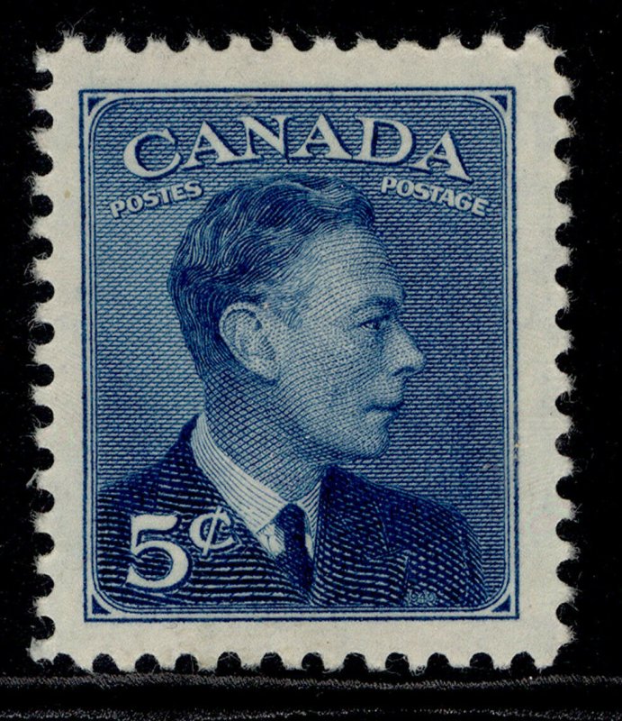 CANADA GVI SG418, 5c blue, M MINT. 