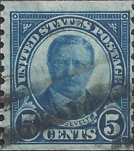 # 602 Used Gripper Cracks Minor Fault Dark Blue Theodore Roosevelt