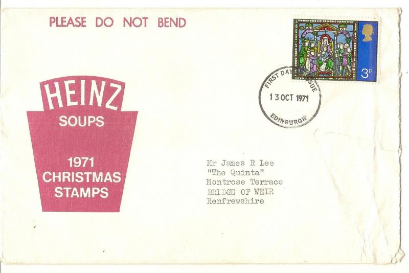 GB 1971 Heinz Presentation pack (No Stamps)