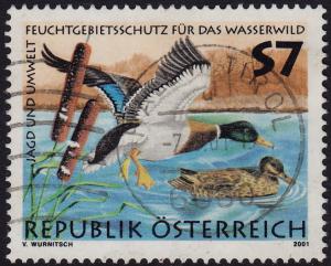 Austria - 2001 - Scott #1835 - used - Bird Duck